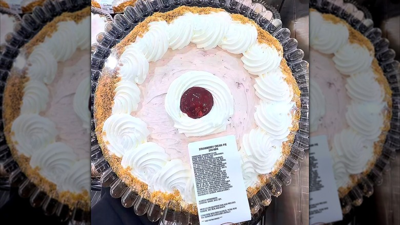 Costco's Kirkland Signature Strawberry Cream Pie.