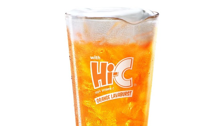 A Hi-C Orange Dream from McDonald's