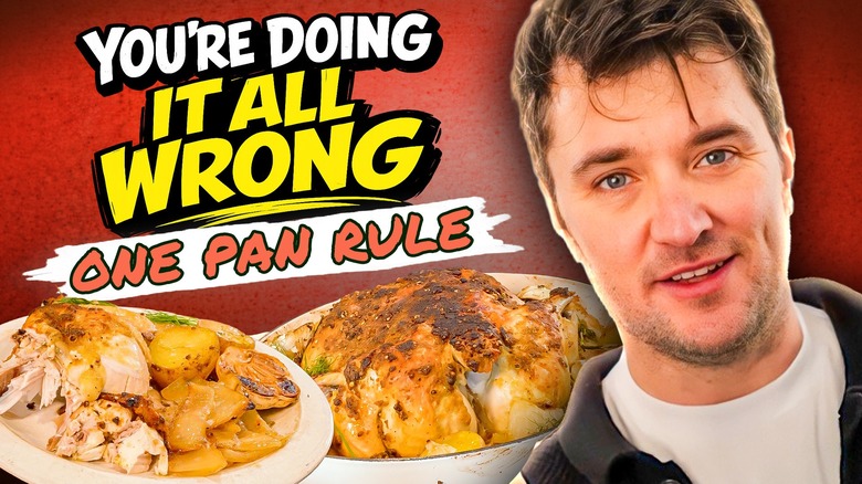 Chowhound's Josh Donelson explains how you're cooking pastrami rubbed roasted chicken wrong.