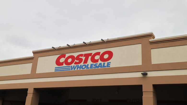 Exterior of a Costco store