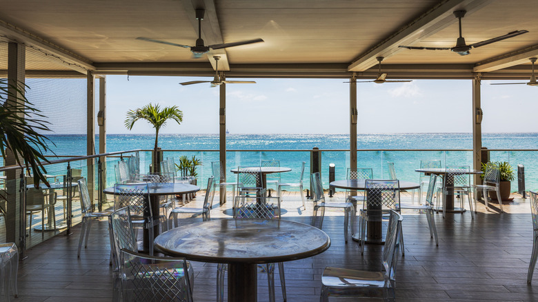 A coastal restaurant