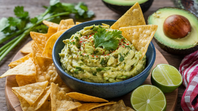 chips and guacamole