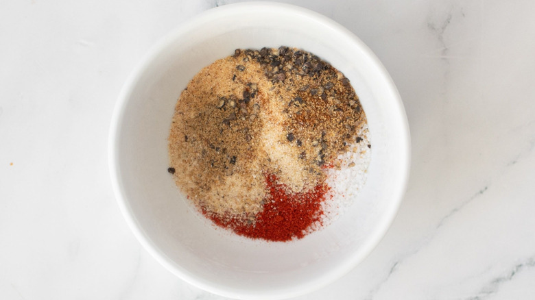 Various seasonings in bowl