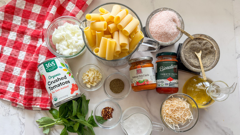 recipe ingredients