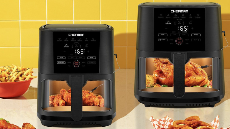 Two Chefman air fryers