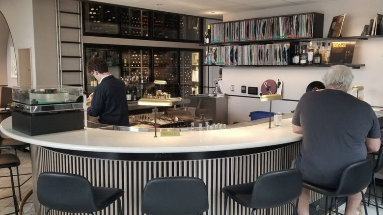 Sunday Vinyl Denver's wine bar and record collection