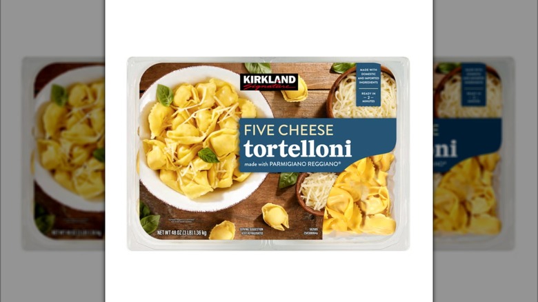 Bag of Kirkland Signature Five Cheese Tortelloni