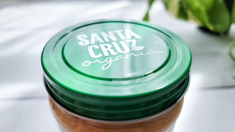 Santa Cruz peanut butter lid