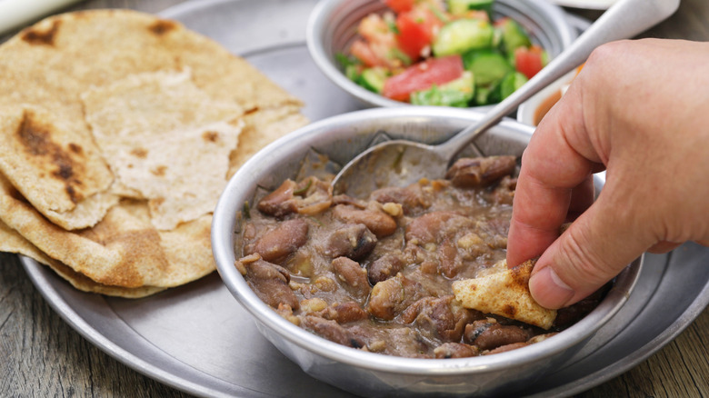 ful medames- Egyptian fava bean stew