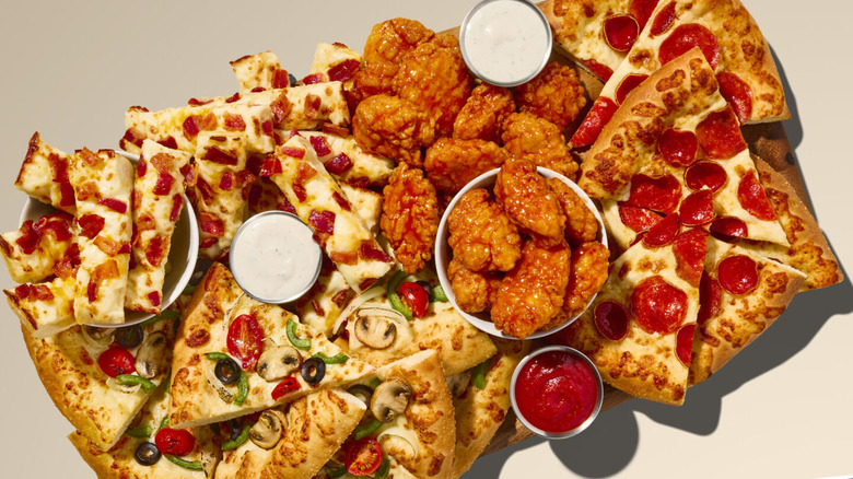 Pizza Hut's pizza charcuterie board