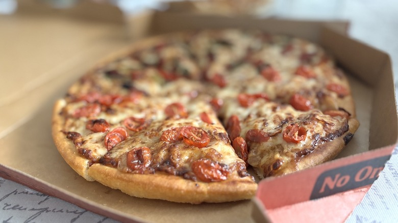 Pizza Hut original pan crust pizza