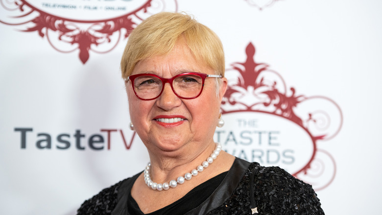 Close up of Lidia Bastianich smiling