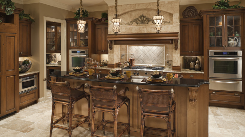 An Italian-inspired suburban kitchen