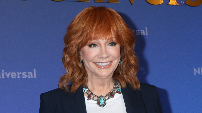 Reba McEntire smiling