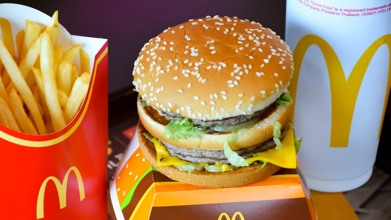 McDonald's Big Mac on container