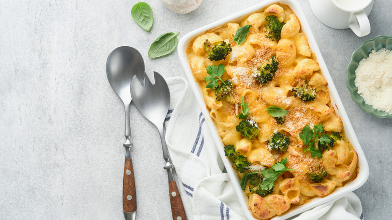 Broccoli and cheddar casserole