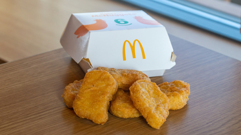 Order of chicken McNuggets