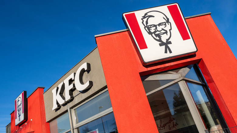 KFC storefront on a sunny day