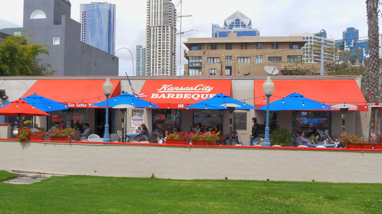 Exterior of Kansas City Barbeque