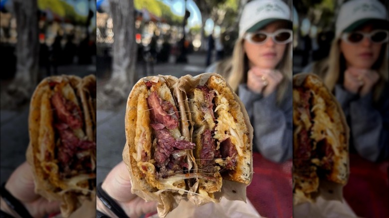 Reuben sandwich at Jeff's Table