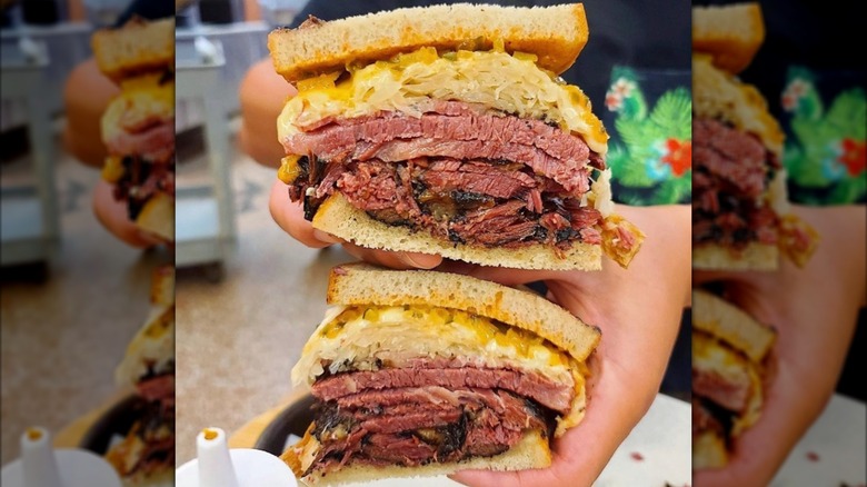 Katz's Rebuen at Katz's Deli