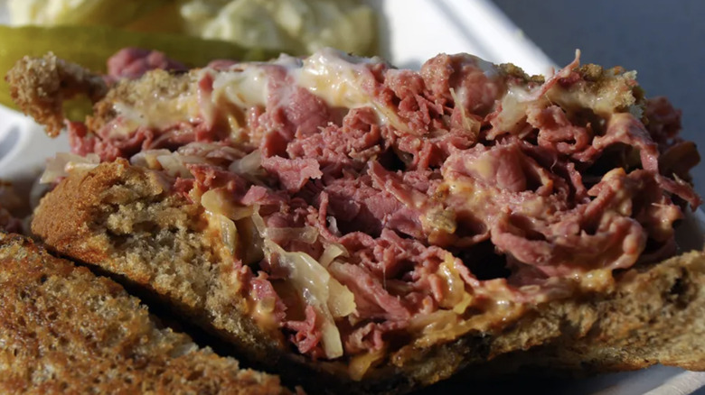 Reuben sandwich at Market House