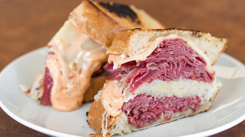 Reuben Sandwich at Shapiro's Deli