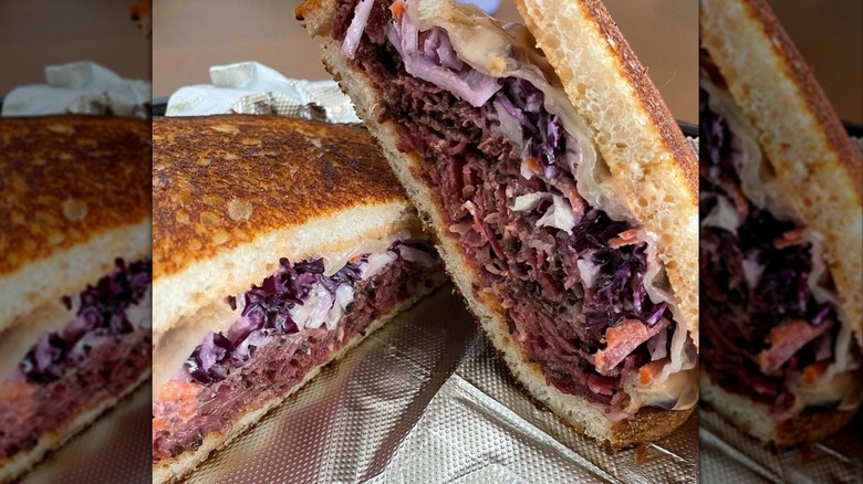 The rachel reuben at New World Deli