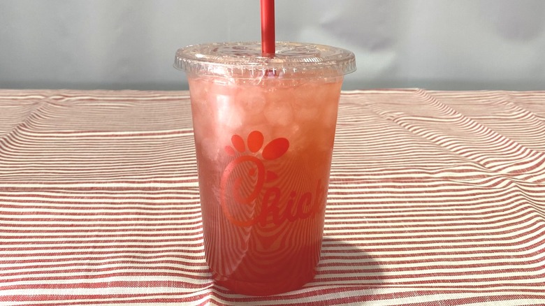 Chick-fil-A Strawberry Hibiscus Lemonade