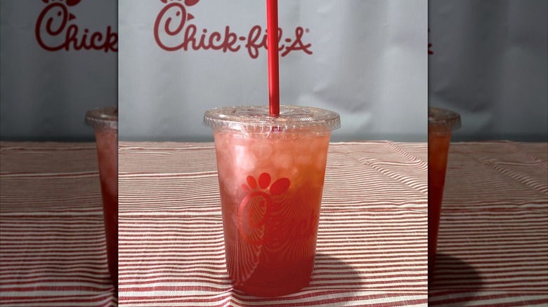 Fast food fruit drink