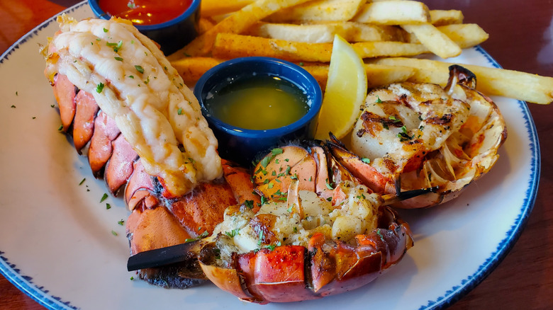 Red Lobster's Lobsterfest Duo with Maine lobster tail and LobsterChops.