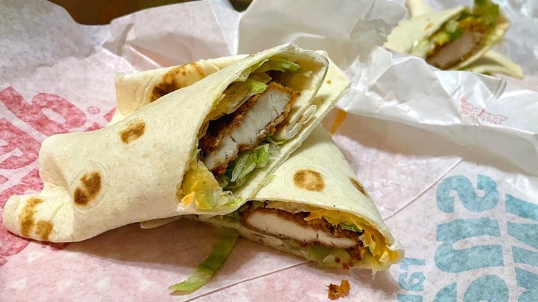 Both Snack Wraps side by side