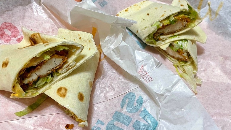 Two Snack Wraps side by side