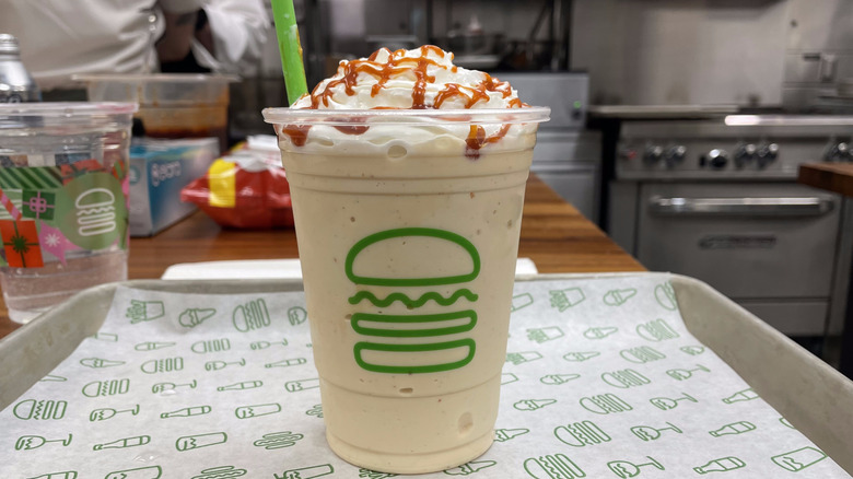K-Shack Spicy Caramel Shake