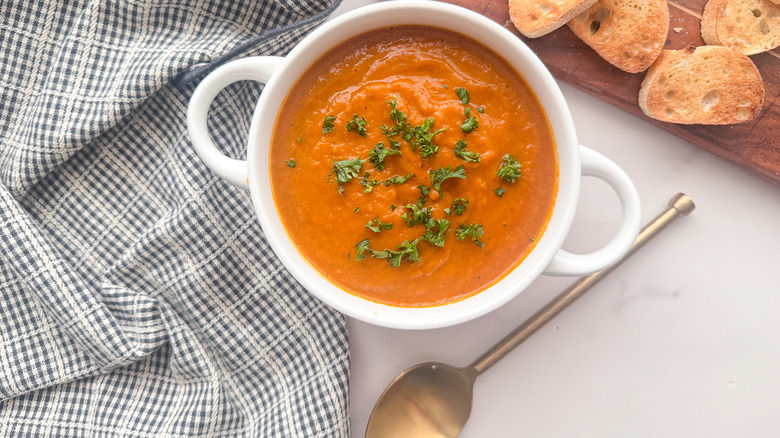 bowl of soup