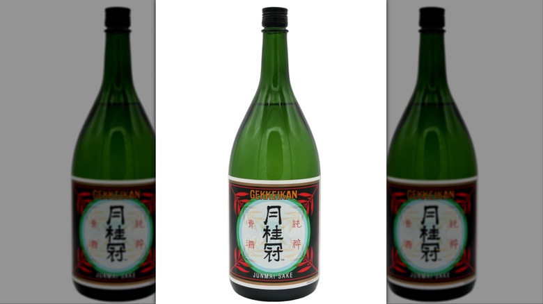 A 1.5-liter bottle of Gekkeikan USA Traditional Sake