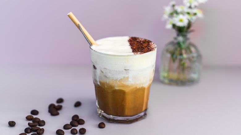 Vietnamese salted coffee cup