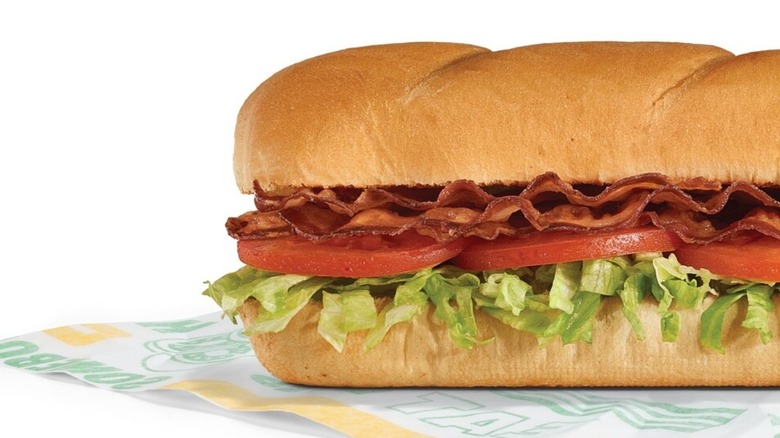 Subway BLT sandwich