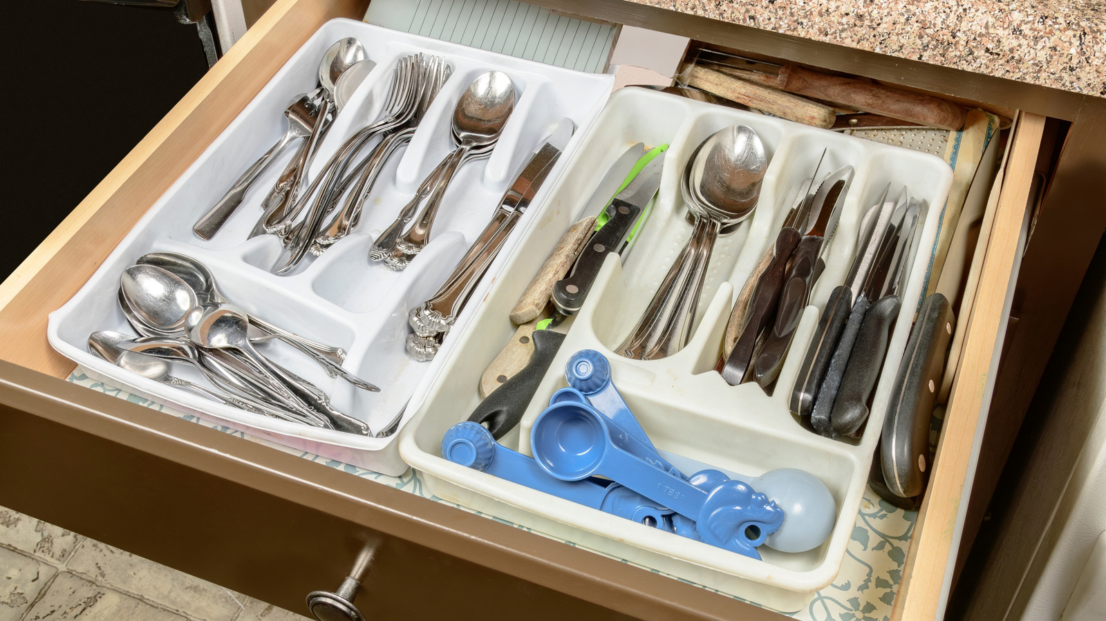 Save Drawer Space With A Dollar Tree Solution For Storing Measuring Spoons