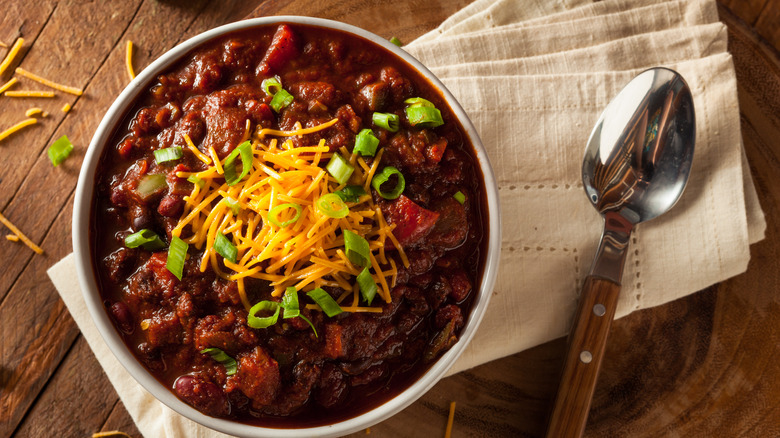 Bowl of chili