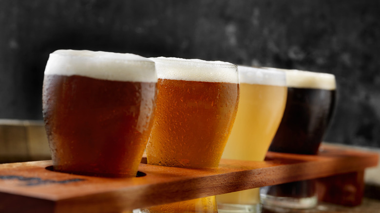 Flight of beers
