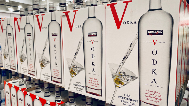Kirkland French vodka at Costco