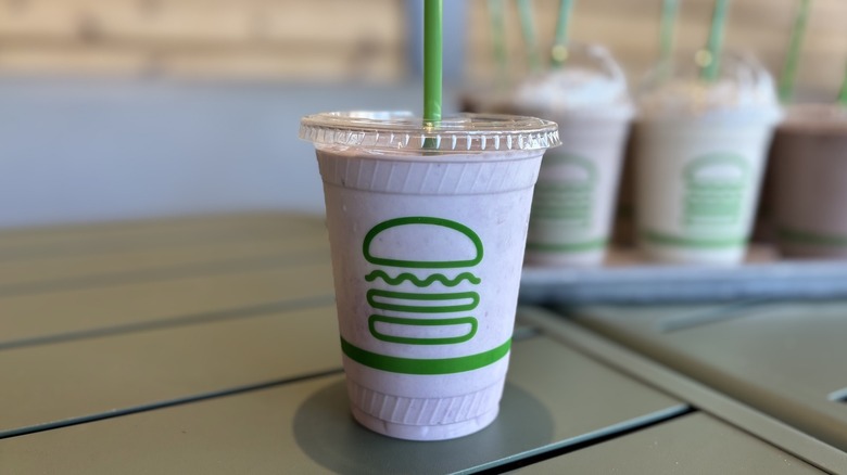 Shake Shack Strawberry Shake