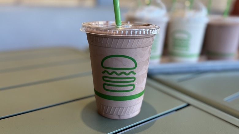 Shake Shack Chocolate Fudge Shake