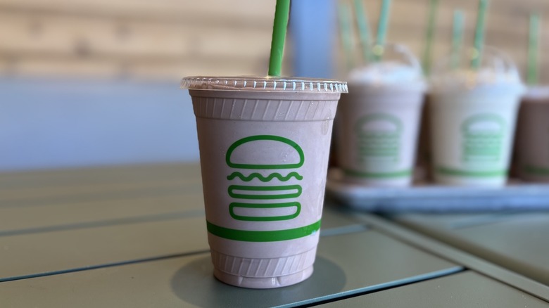 Shake Shack Black and White Shake