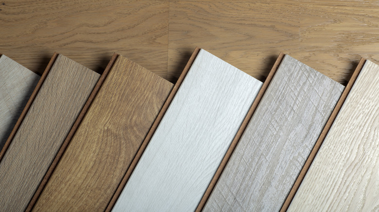 a variety of vinyl flooring options