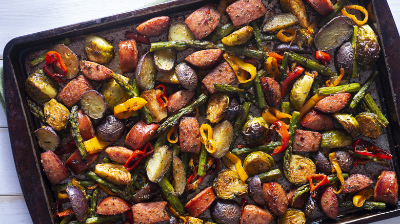 pan roasted vegetables