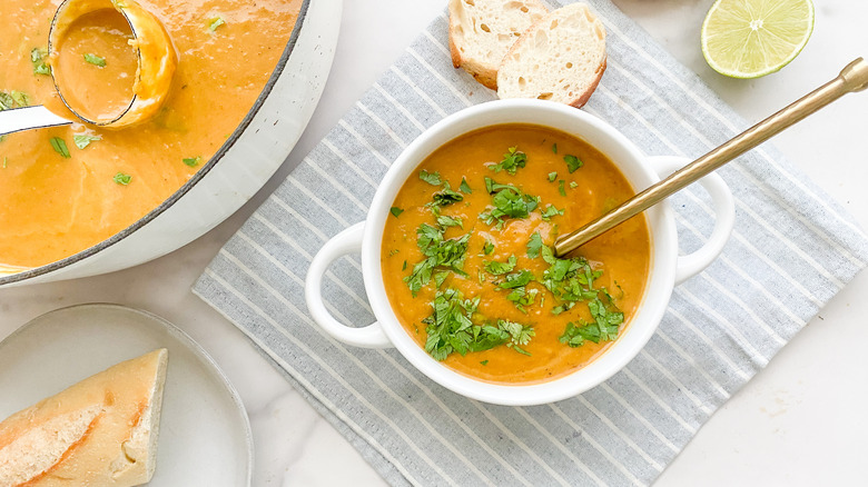 bowl of soup