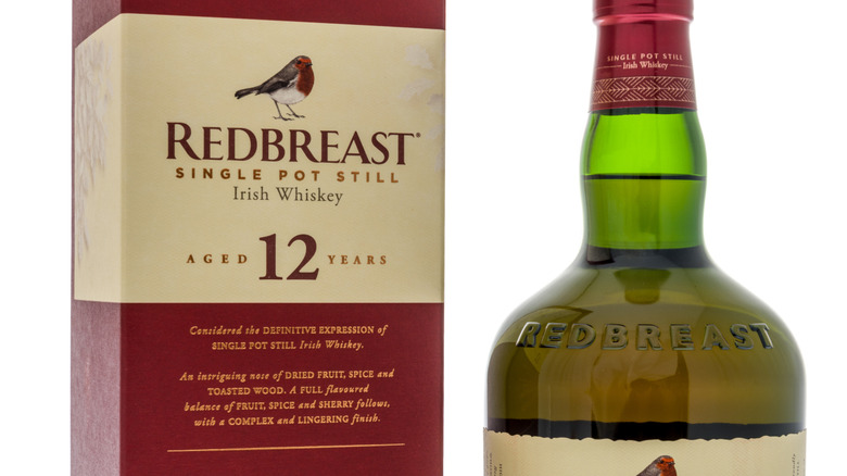 bottle of Redbreast 12 with its box