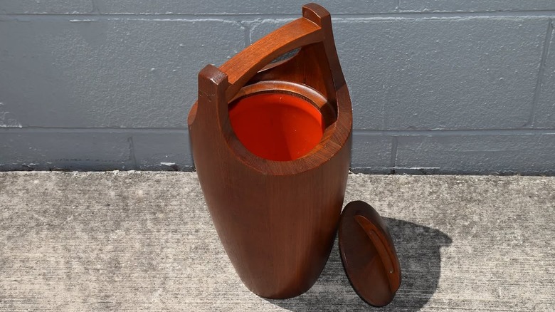An ice bucket from Dansk